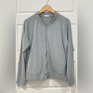 Tasc Performance Zip-Up Sweatshirt – Size XL – Heather Gray